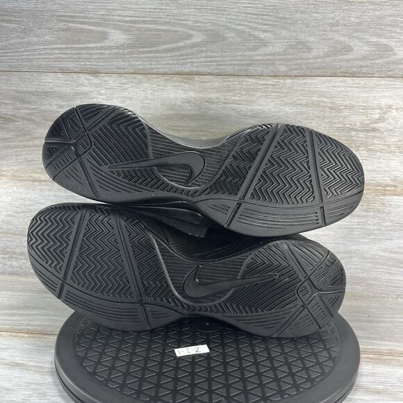 Nike Men’s Zoom Hyperfuse 2011 454136-003 Black Metallic Luster Shoes Size 15 - Picture 9 of 9